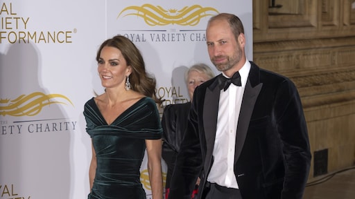 Prins William en Catherine na twee jaar weer op rode loper