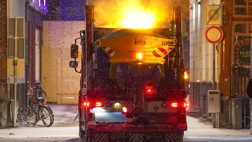 Code geel uitgebreid: kans op gladheid in groot deel van het land door bevriezing