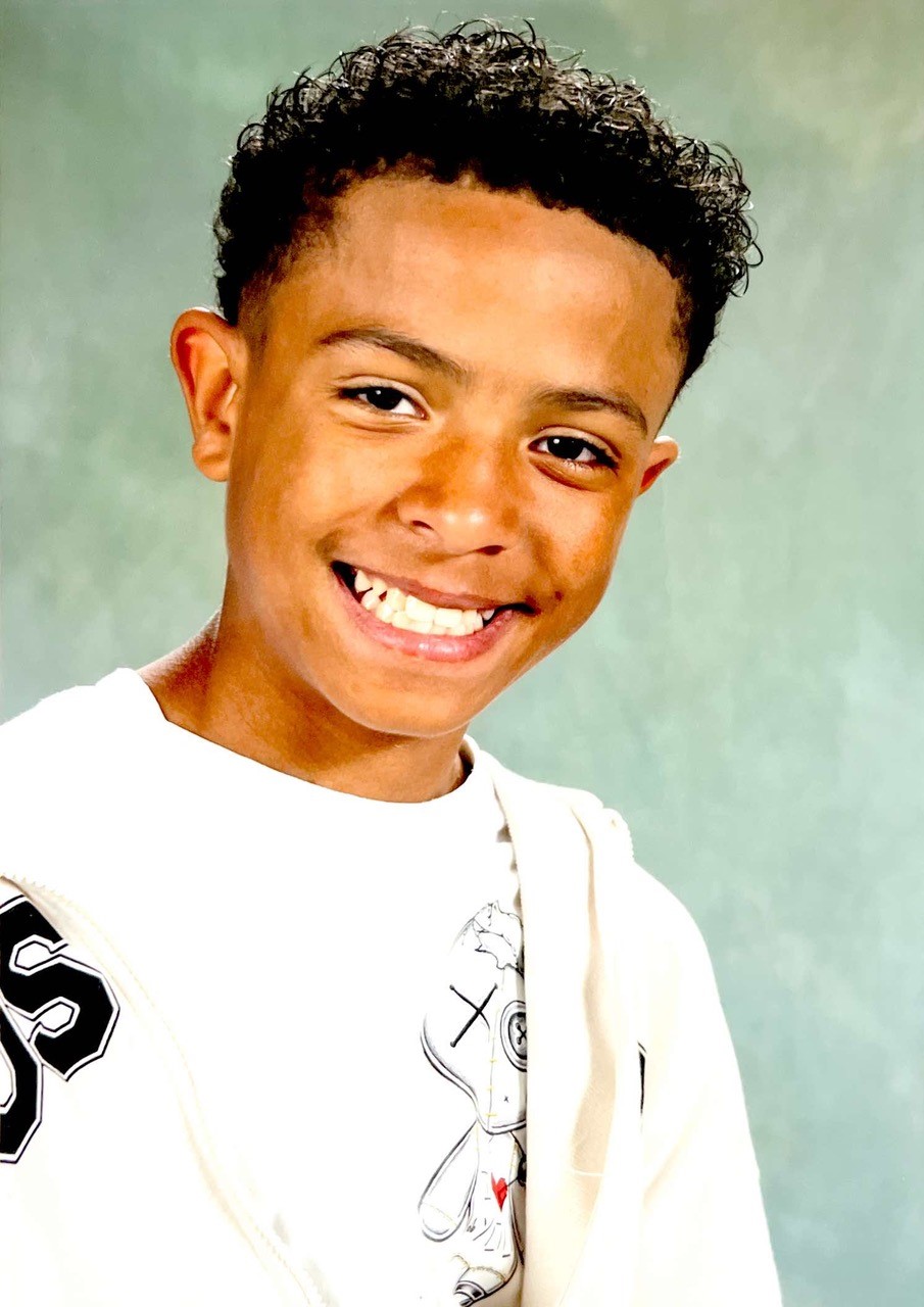 De 12-jarige Gianny-Davey.