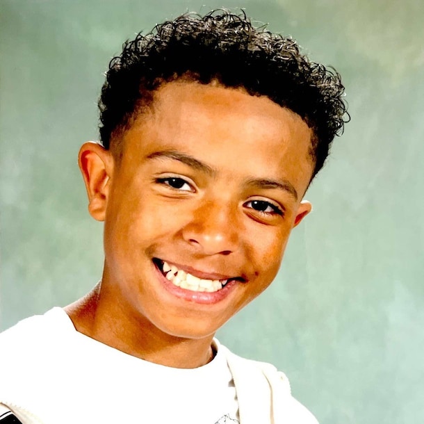 De 12-jarige Gianny-Davey.