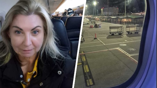 Debora wachtte drie uur in vliegtuig op Eindhoven Airport door drones