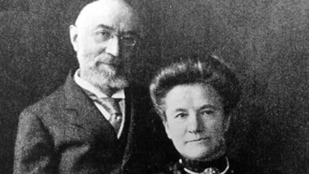 Het koppel Isidor en Ida Straus