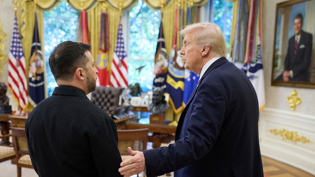 Vredesdeal Oekraïne dichtbij volgens Trump, maar Zelensky wil eerst praten