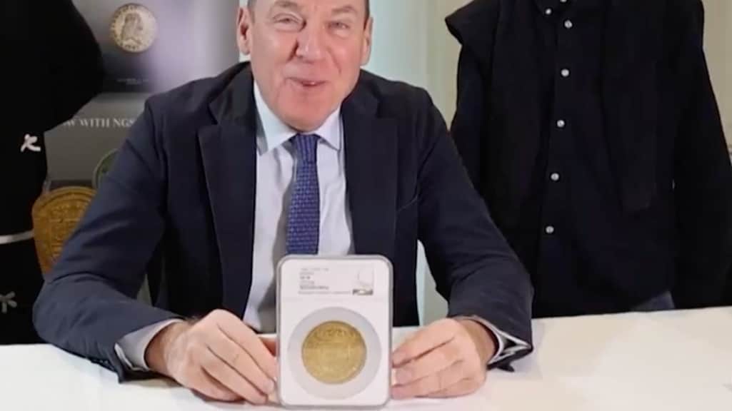 Gouden munt uit 1609 is meest waardevolle munt van Europa, verkocht voor ruim 3 miljoen