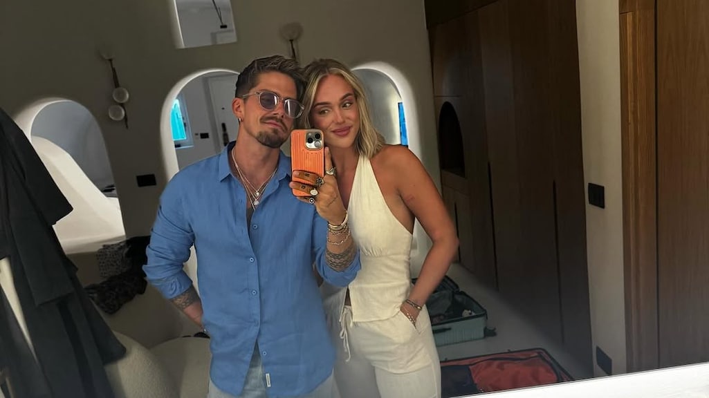 André Hazes onthult zomerfoto's met Noa Braaf nu relatie openbaar is: 'Ik hou van het leven'