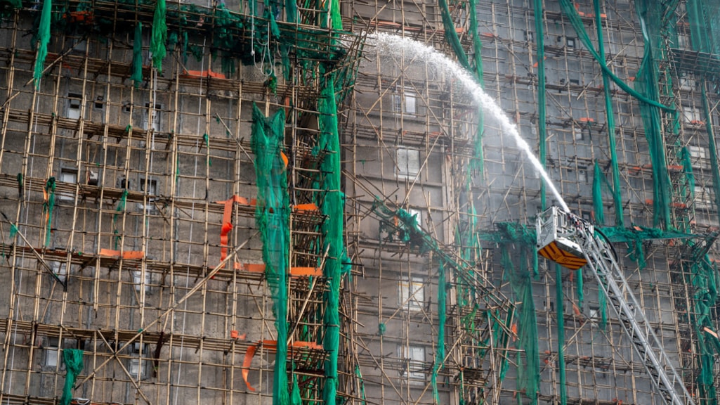 Bamboesteigers werkten mogelijk als 'snelweg voor het vuur' in Hongkong