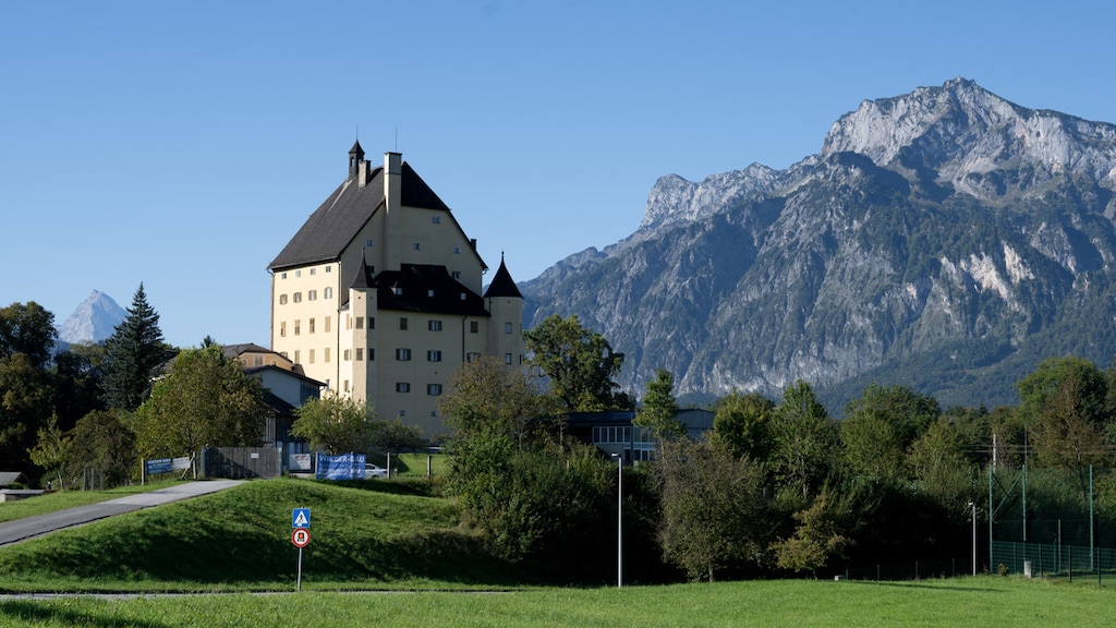Het klooster Goldenstein.