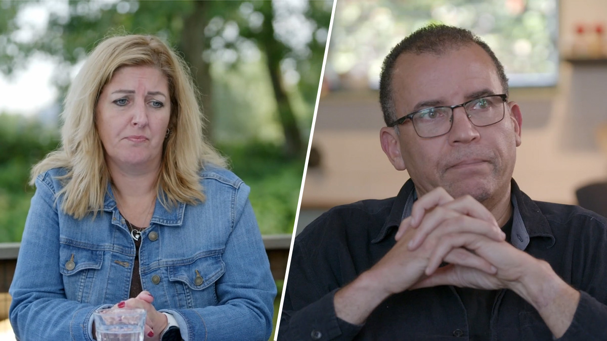 Stalker stuurt dickpics van Debbie's vriend naar haar werkgever in Zeeman Confronteert