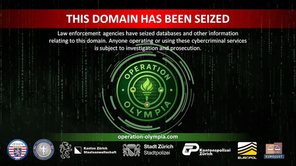 De banner die bezoekers van cryptomixer.io te zien krijgen