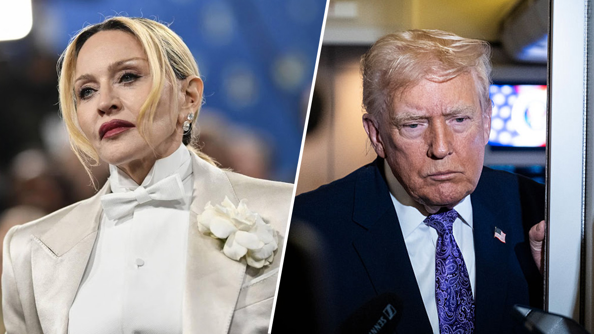Madonna maakt korte metten met Donald Trump op Wereld Aids Dag