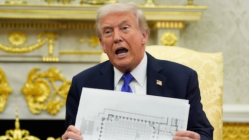 Trump regelt andere architect voor balzaal na 'conflict over omvang'