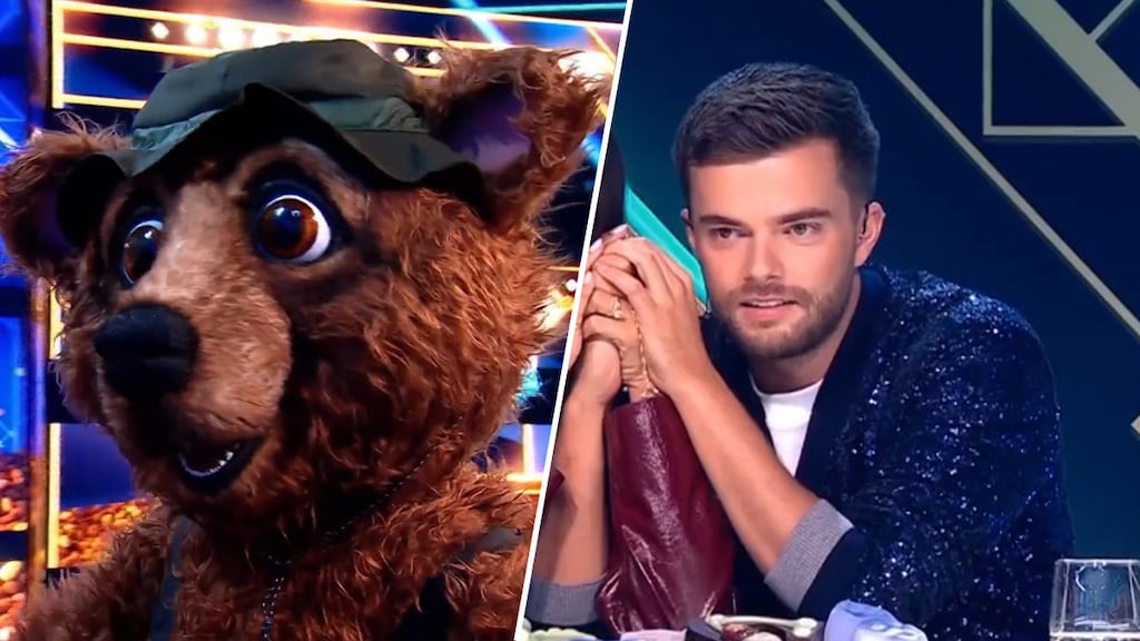 Buddy Vedder staat perplex na onthulling in The Masked Singer: 'Ik word gek'