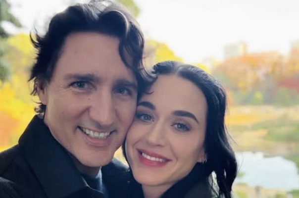 Katy Perry maakt relatie met Justin Trudeau Instagram-official
