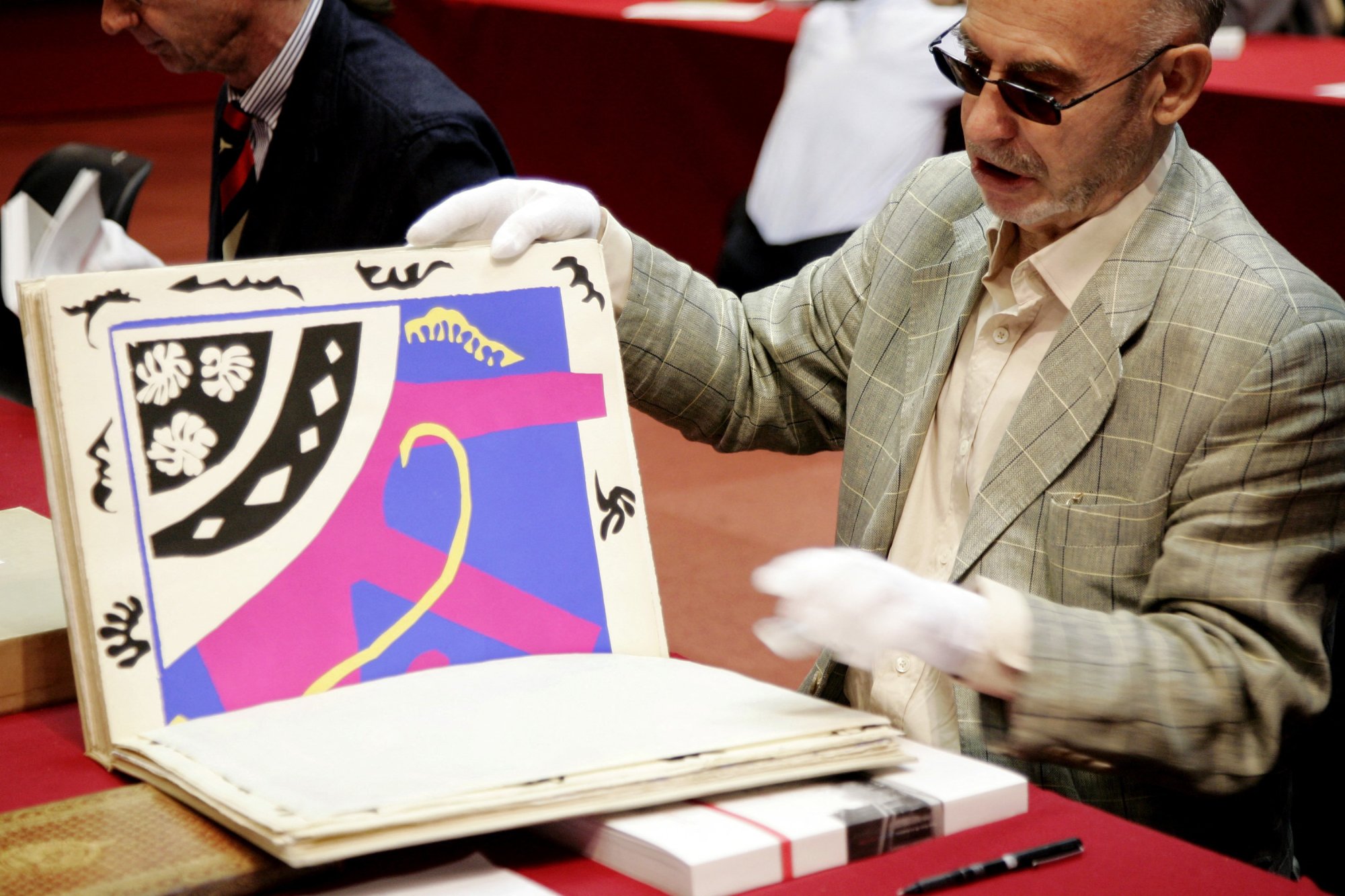 Het boek 'Jazz' van de Franse kunstenaar Henri Matisse uit 1947.