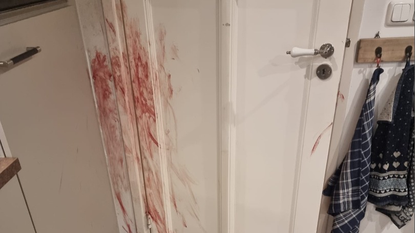 Eigenaresse Margot trof een ravage aan toen ze thuis kwam.