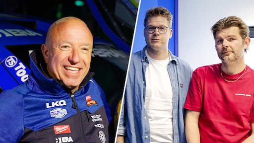 Verloren weddenschap: Tom Coronel rijdt radioduo Coen & Sander naar werk