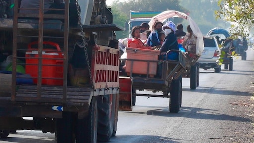 Bewoners grensgebied op de vlucht, Cambodja voert 'tegenaanvallen' op Thailand uit