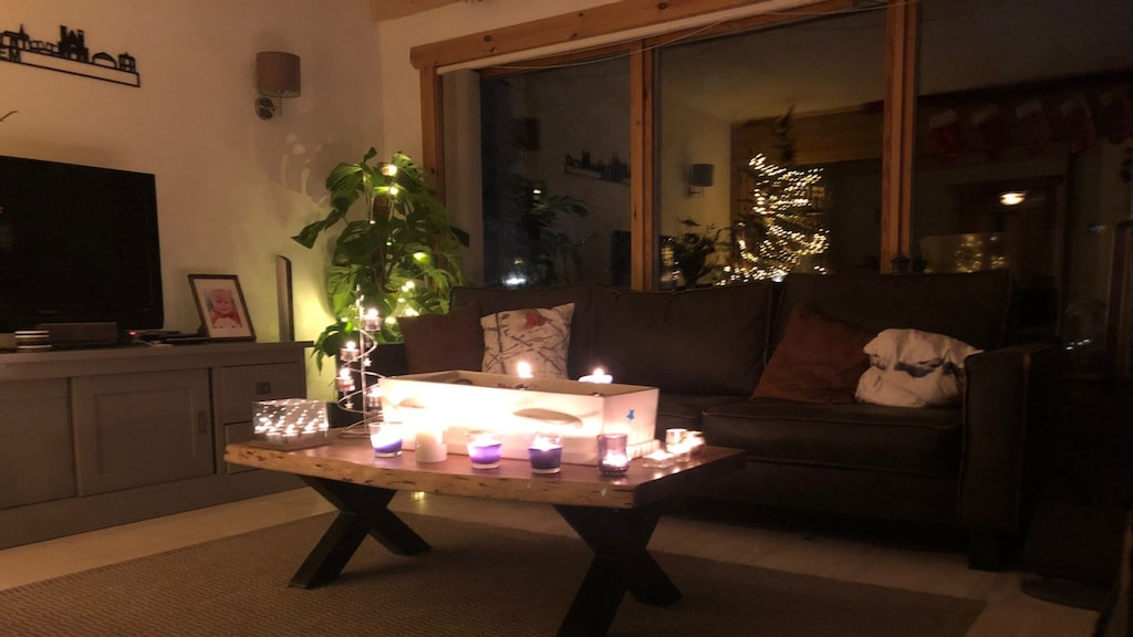 Florian, het zoontje van Mirjam Louwen-van Bekkum, lag thuis opgebaard.