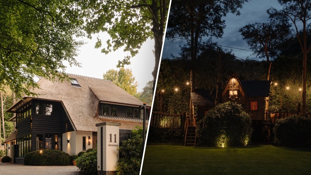 Funda-vondst: deze villa mét boomhut was het meest virale huis van 2025