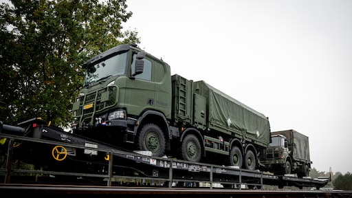 Militair transport krijgt vanaf 2026 indien nodig voorrang op het spoor