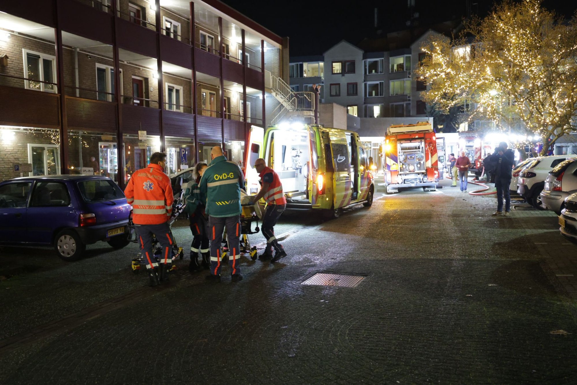 Meerdere gewonden na grote brand bij bejaardencentrum Godelinde in Bussum