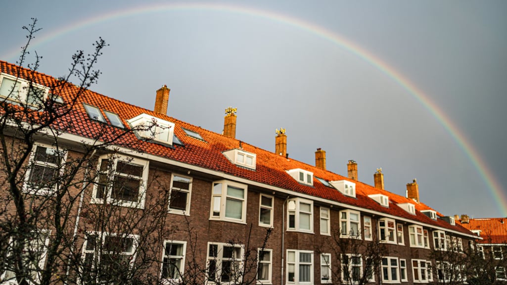 Grijs, grauw en miezerig, maar ook opvallend zacht weer