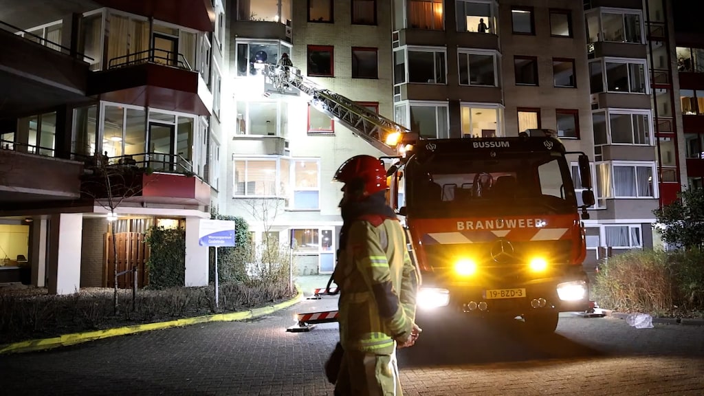 Twee doden bij grote brand in verzorgingstehuis in Bussum