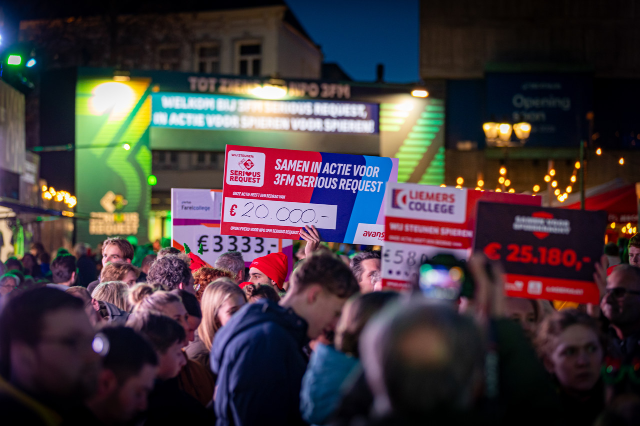 Serious Request stevent af op record: 'We geven het liefst aan doelen dicht bij huis'