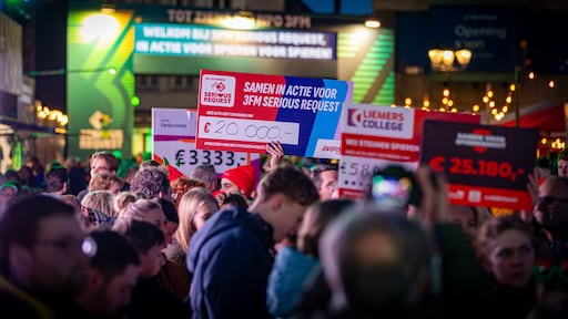 Serious Request stevent af op recordopbrengst: 'We geven het liefst aan doelen dicht bij huis'