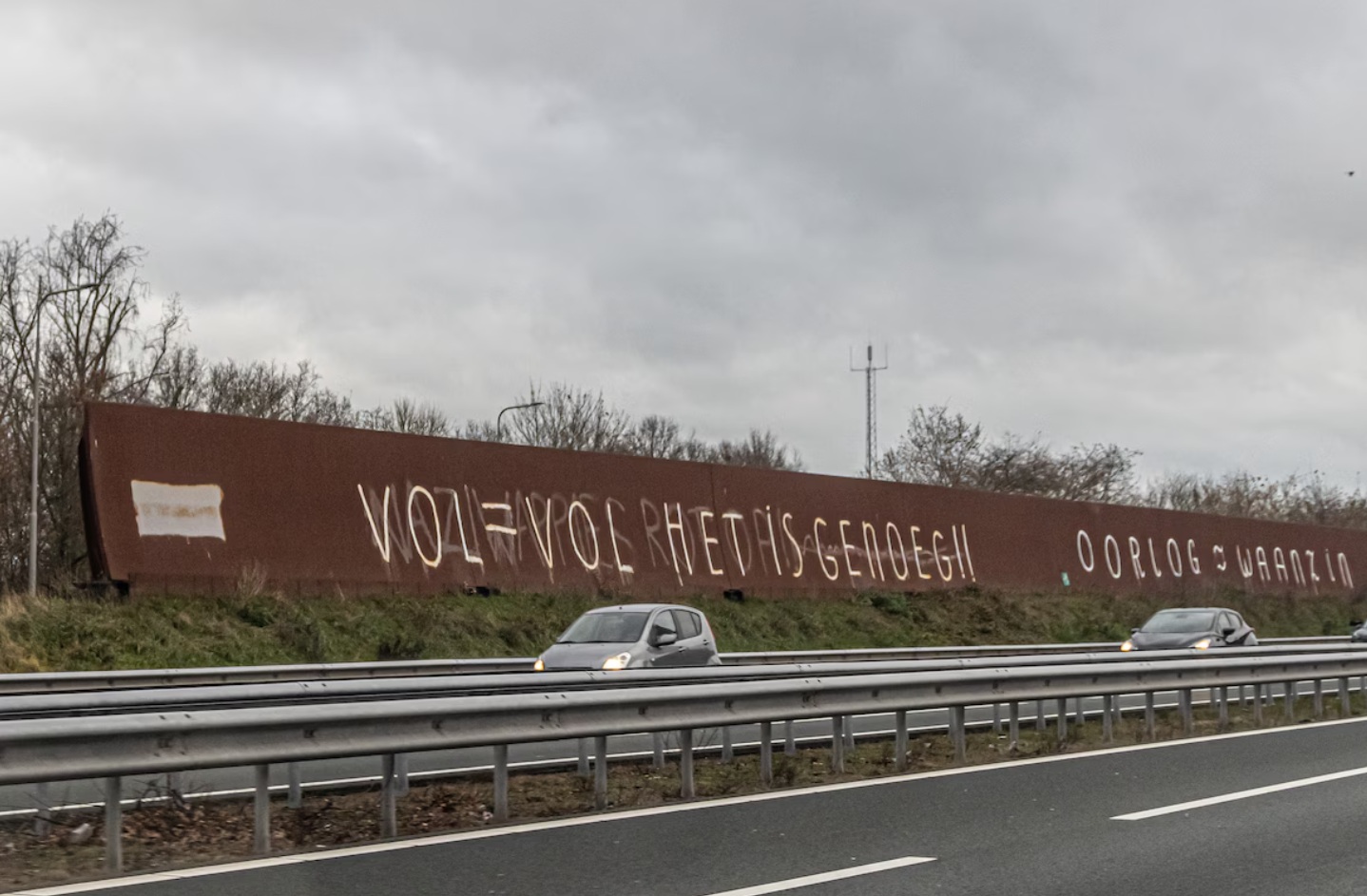 Maandenlang ergernis om teksten A28, tot iemand zelf in actie kwam