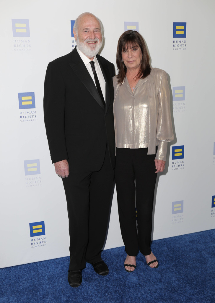 Rob Reiner met zijn vrouw in 2019.