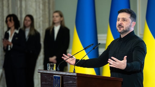 Zelensky presenteert details plan en verwacht vandaag antwoord van Poetin