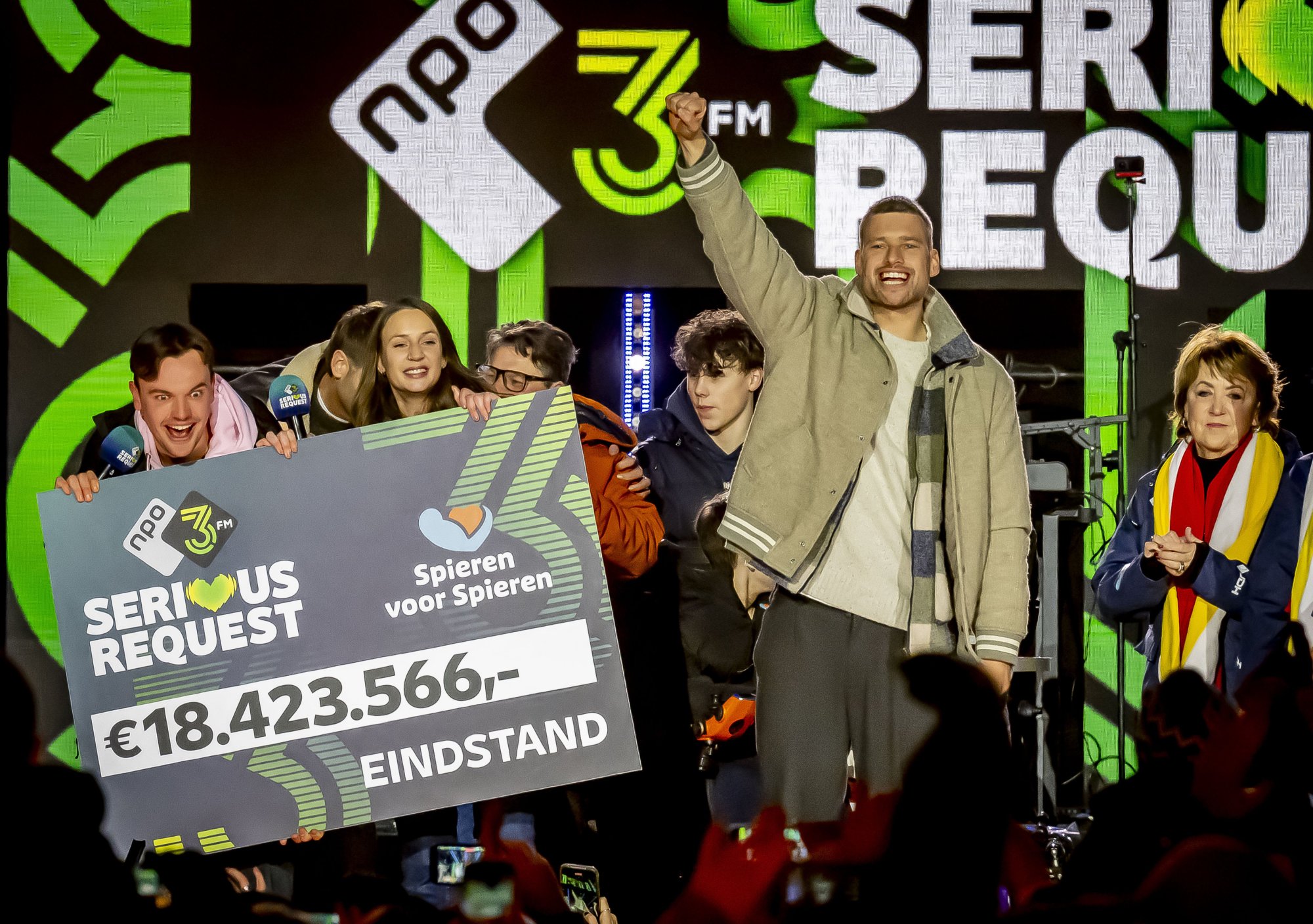 3FM kijkt terug op onvergetelijke editie Serious Request: 'Behoorlijk sprakeloos'