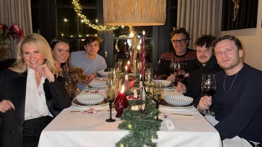 Familie Borsato viert kerst samen én luidt nieuwe traditie in