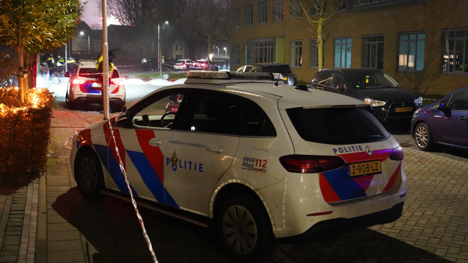 Nieuwjaarsduik Scheveningen afgelast: het waait te hard