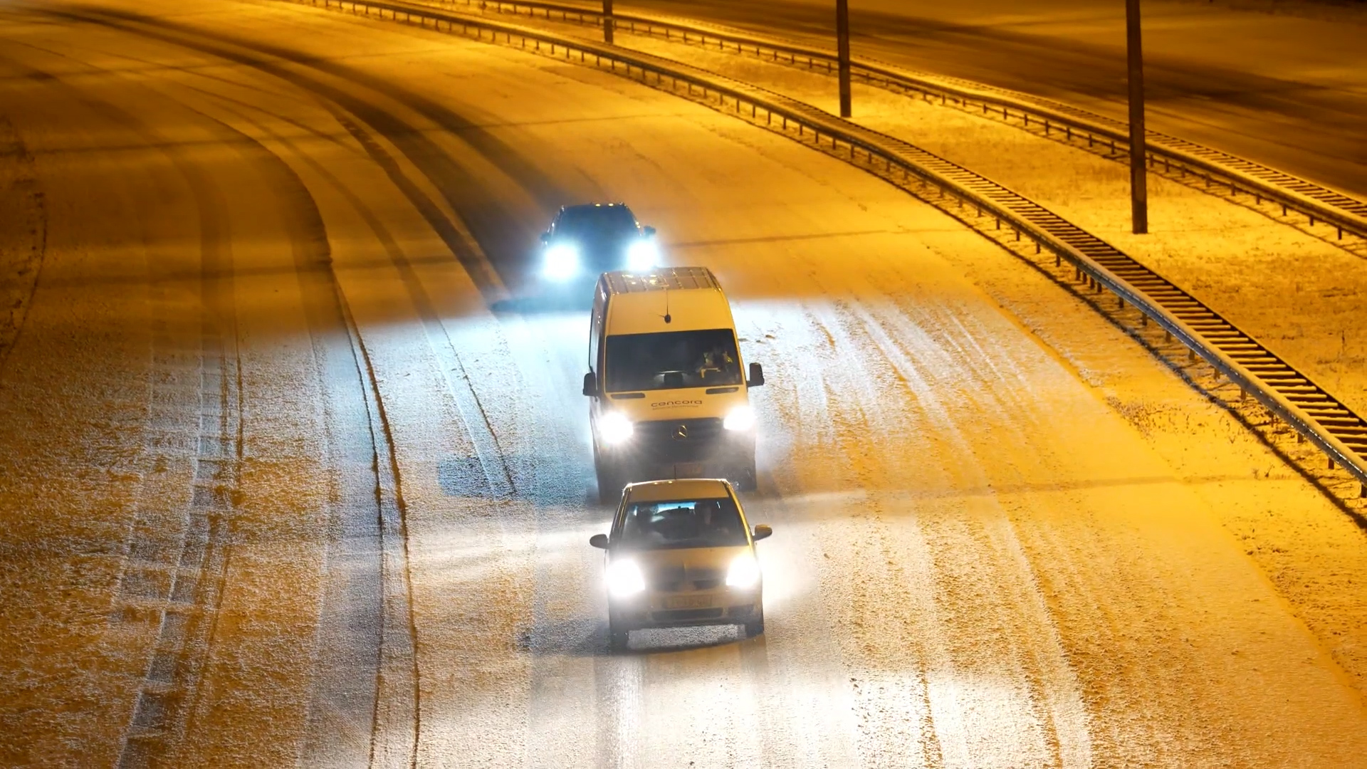 In heel Nederland code geel om gladheid, al meerdere ongelukken gebeurd