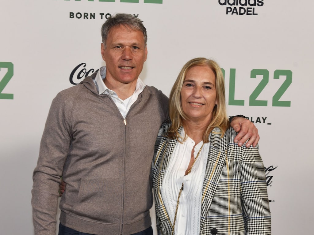 Vrouw Marco van Basten ernstig ziek: 'Het wordt ongetwijfeld een zware tijd'