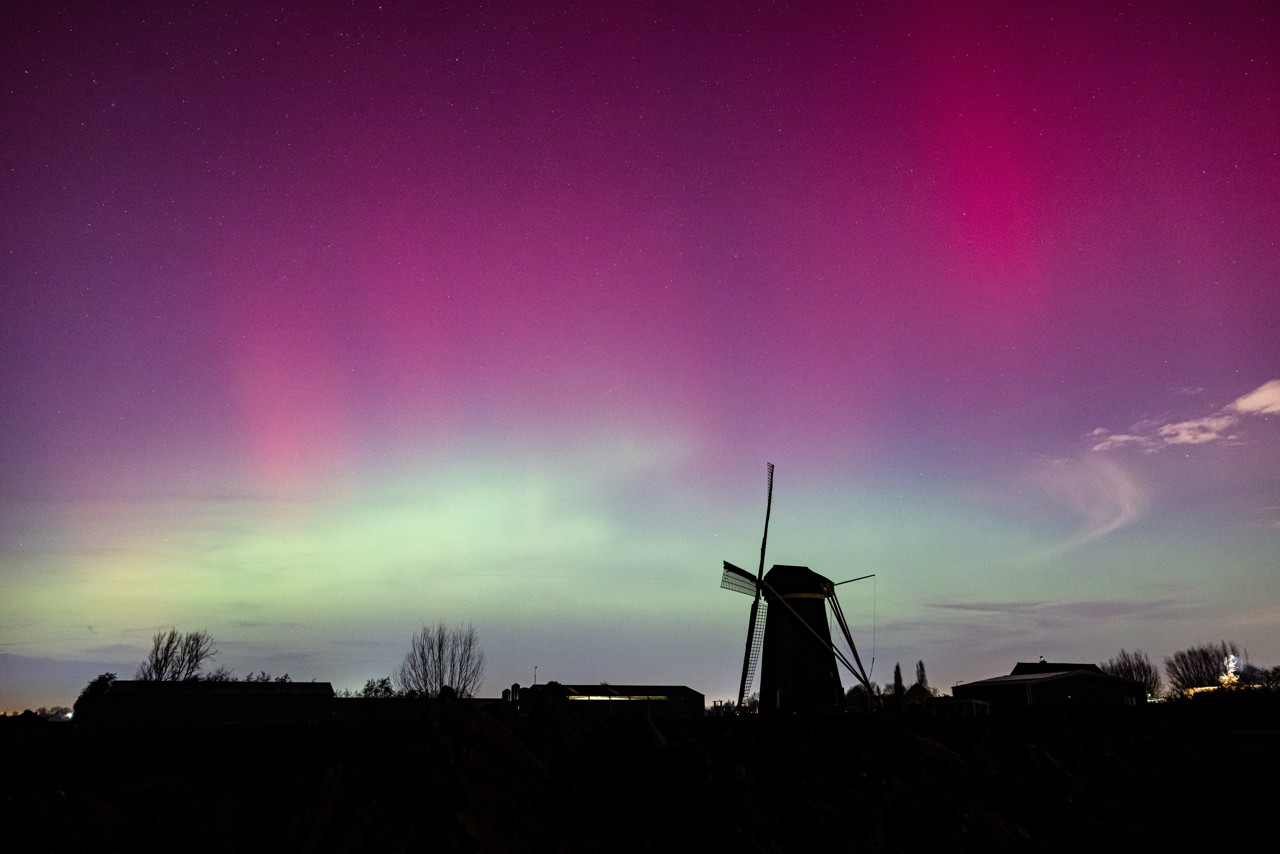 Kijk hier: het noorderlicht was zelden zo goed te zien boven ons land