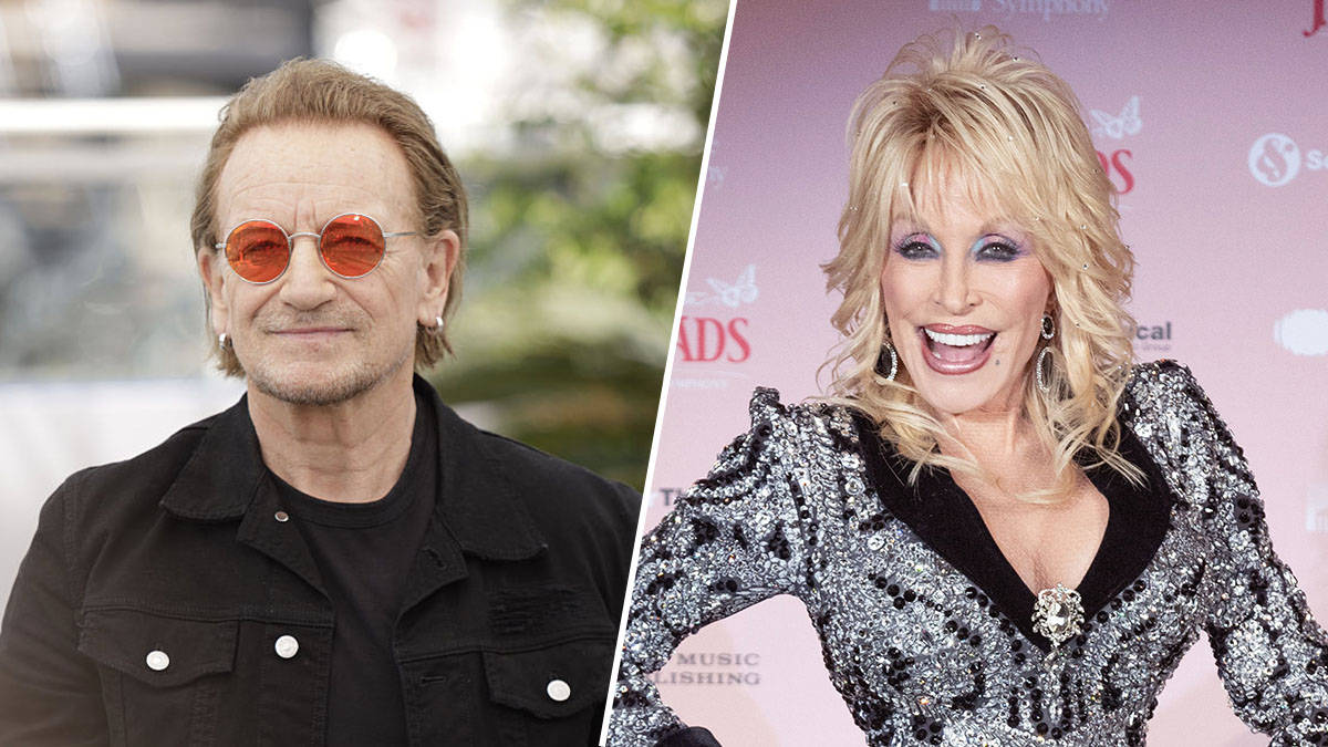 Bono verrast jarige Dolly Parton met bijzonder ...