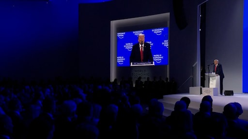 Trump in Davos blijft erbij: VS gaat Groenland overnemen, maar zonder geweld