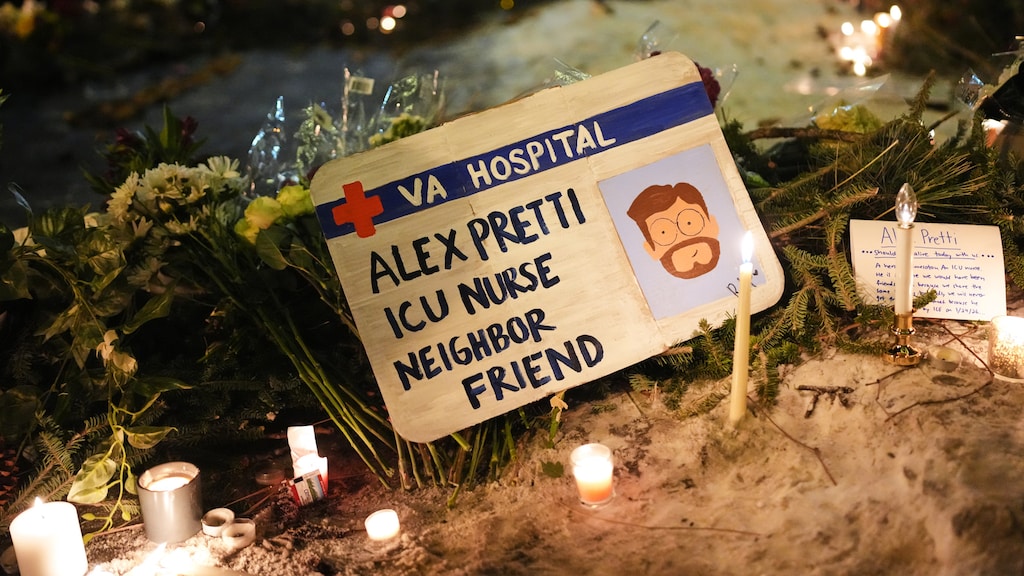 Een wake voor Alex Pretti