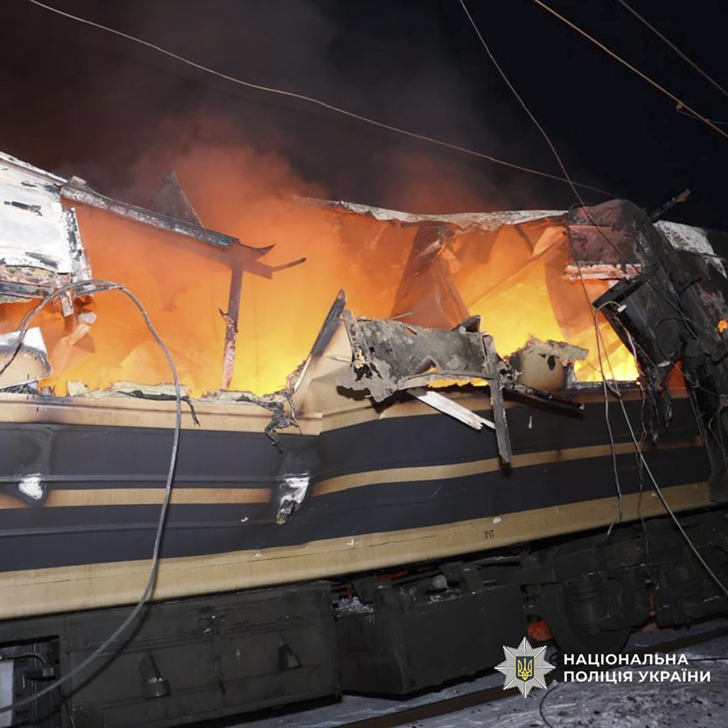 Vijf doden bij Russische aanval op Oekraïense trein