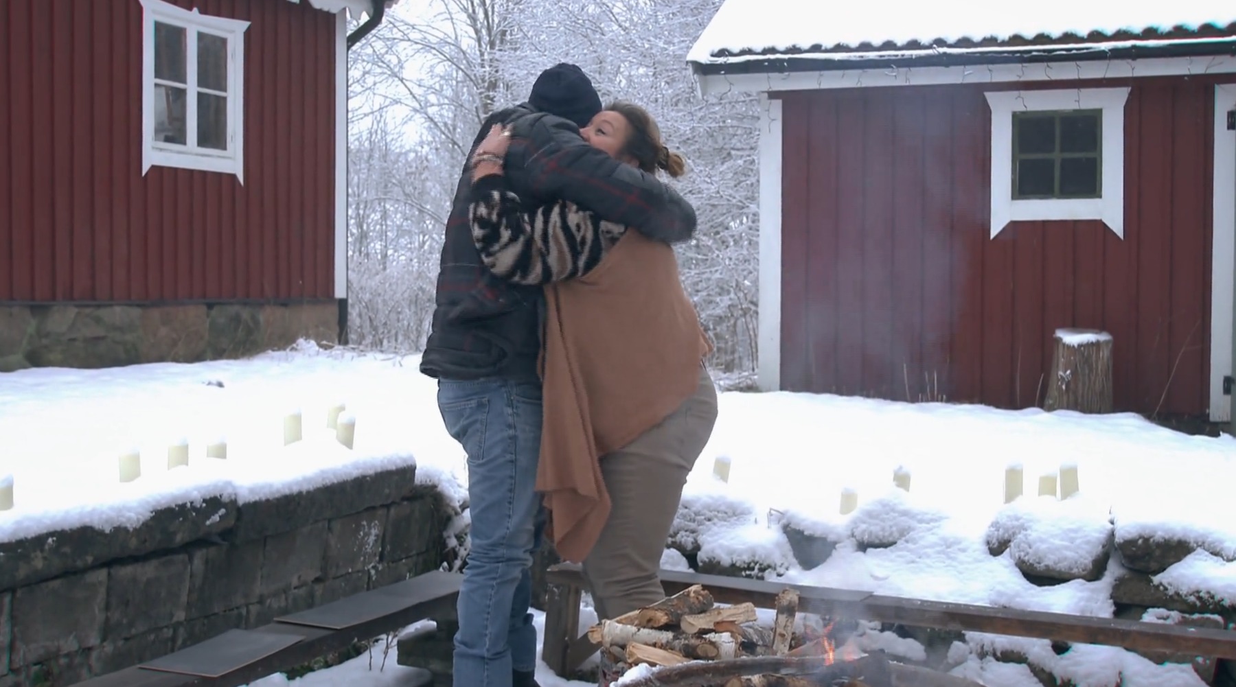 Robin neemt afscheid van Mandy in Winter Vol Liefde: 'Nu ga ik janken'