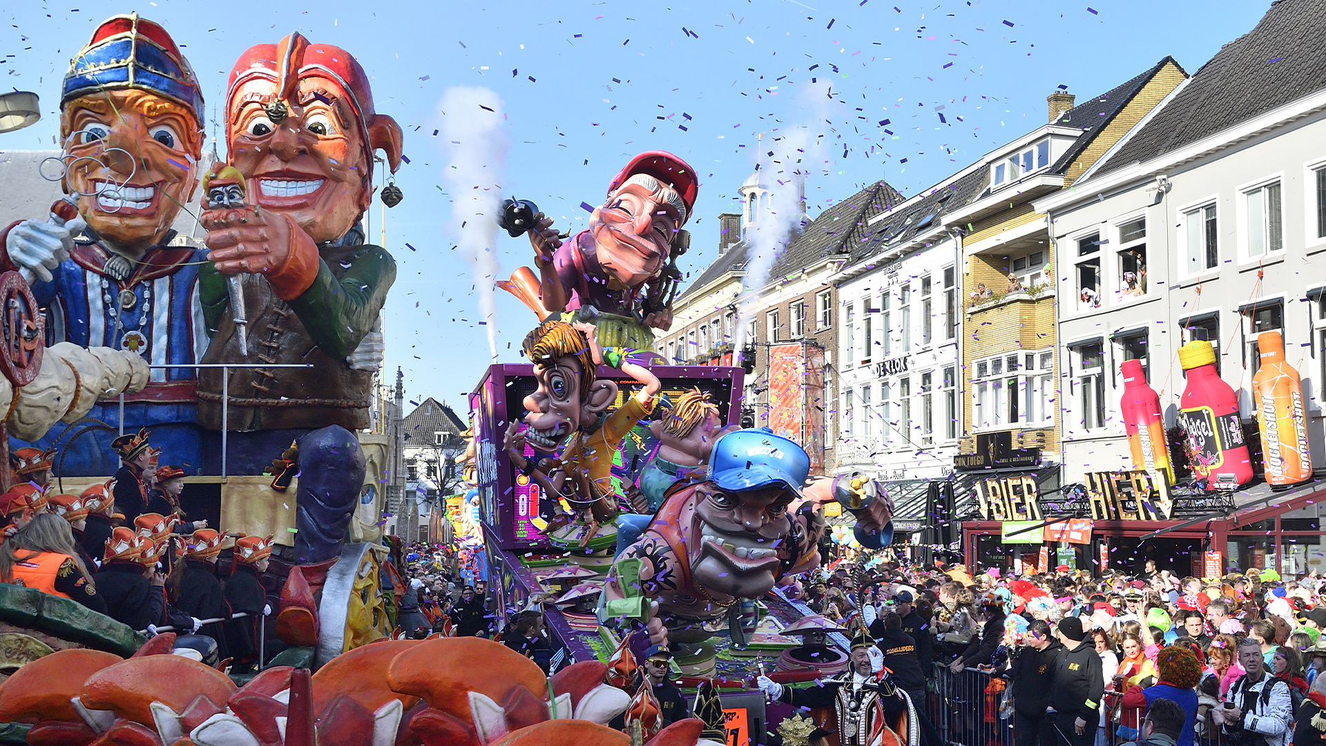 Feest op straat, zorgen achter de schermen bij carnaval