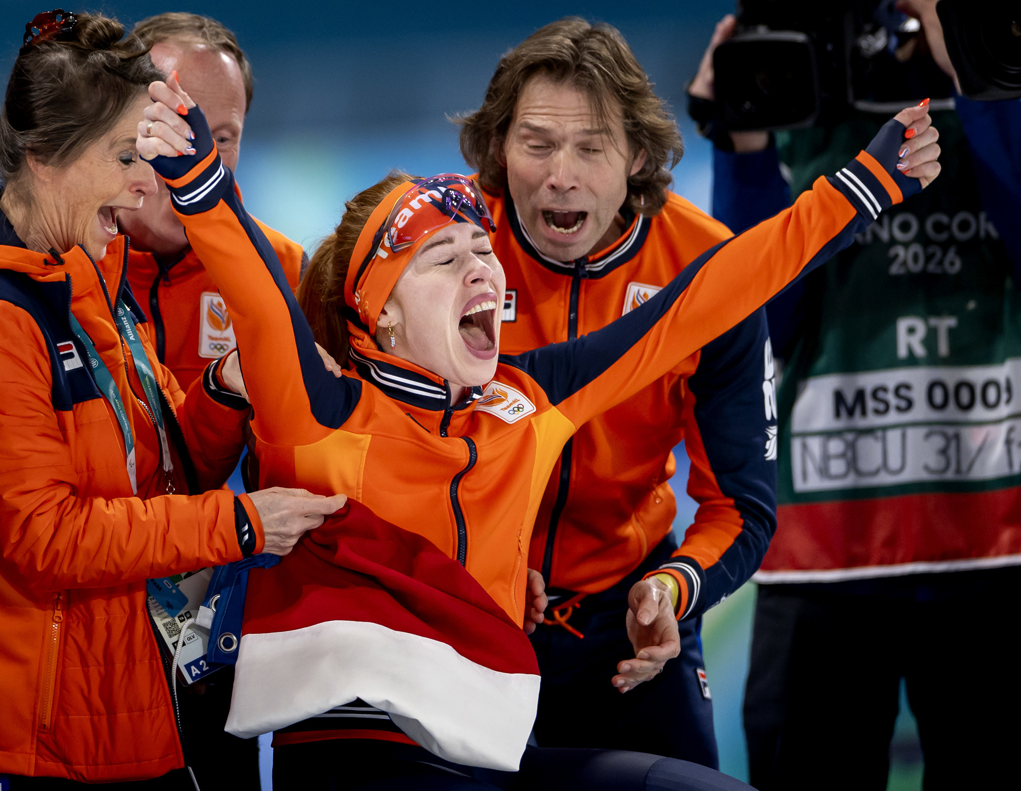 Kijk hier terug hoe Antoinette Rijpma-de Jong goud pakt op de 1500 meter