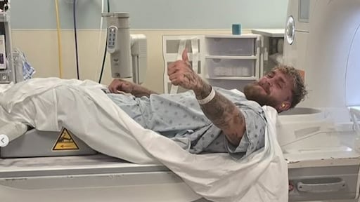 Jake Paul opnieuw onder het mes voor kaakoperatie: 'Blijkbaar niet gerust'