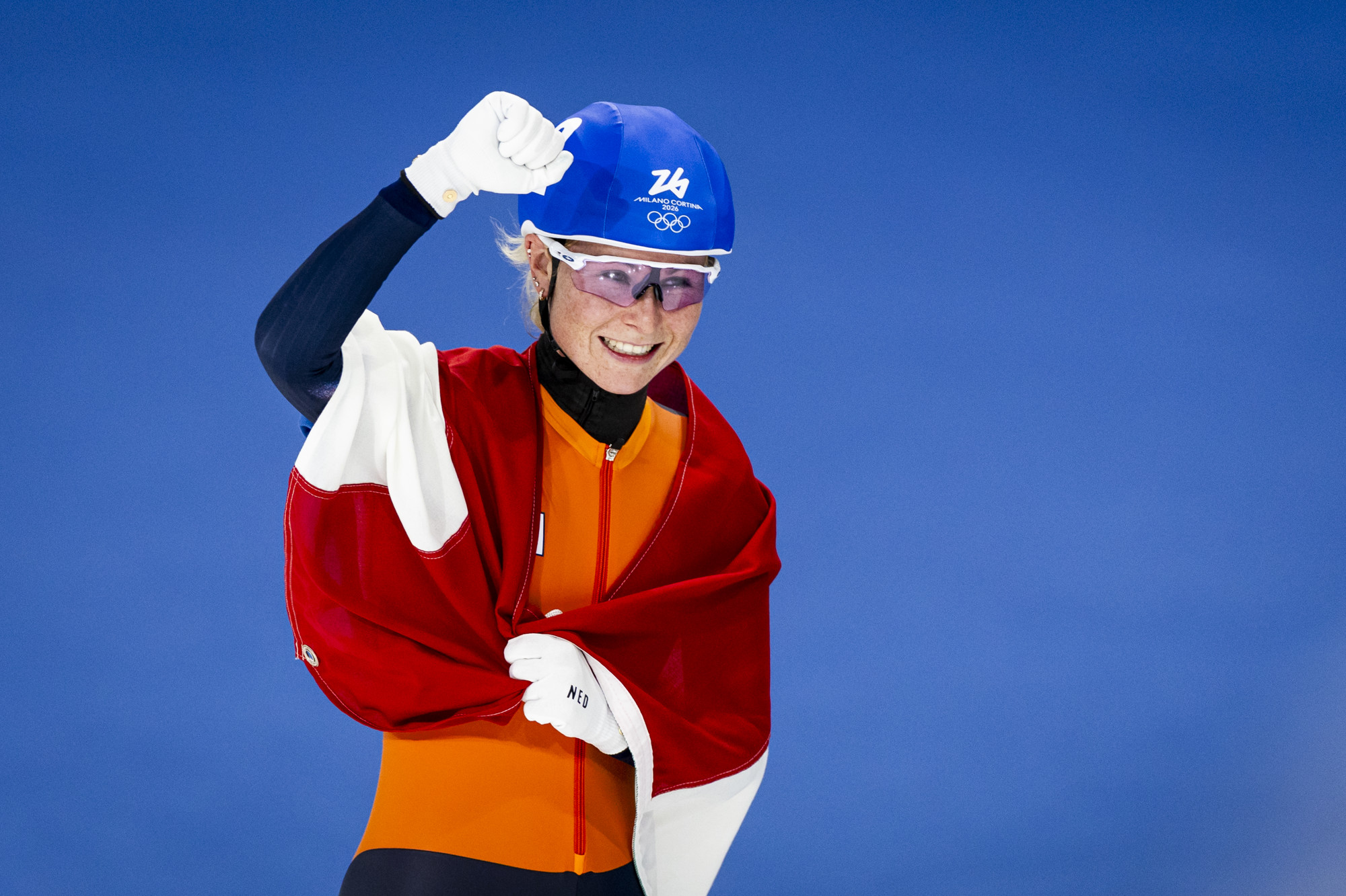 Het kan niet op! Ook goud voor Marijke Groenewoud op massastart