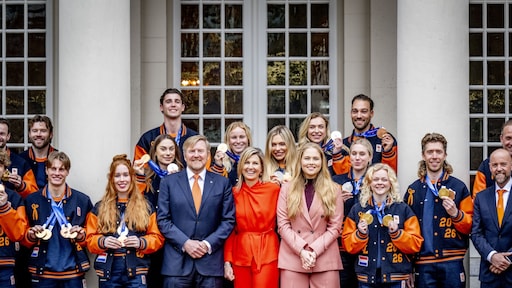 Koning Willem-Alexander en Máxima eren olympische medaillewinnaars
