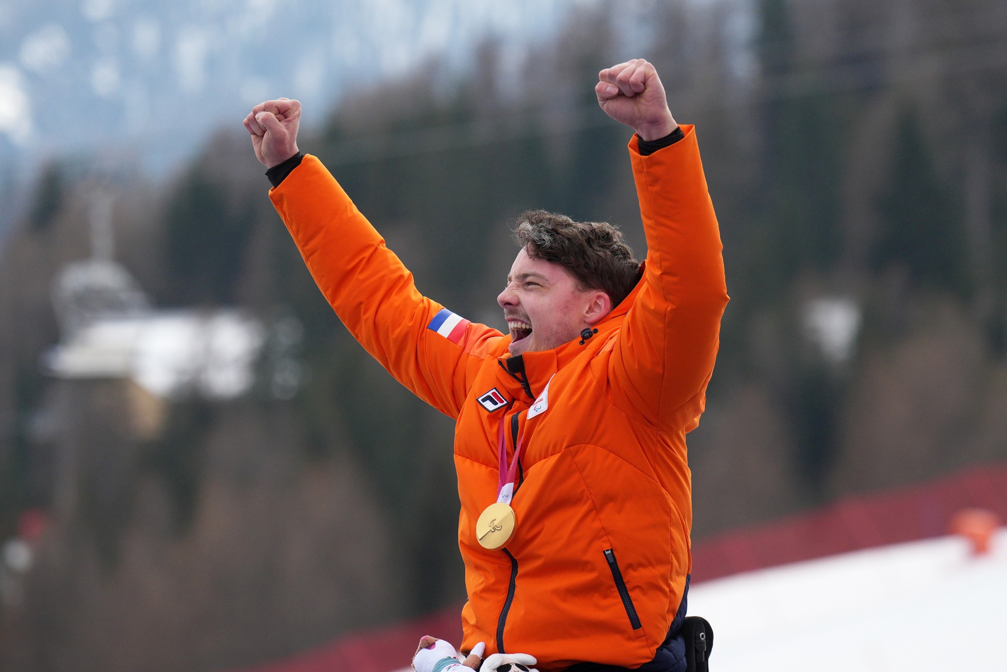 Koningspaar feliciteert Jeroen Kampschreur met paralympisch goud