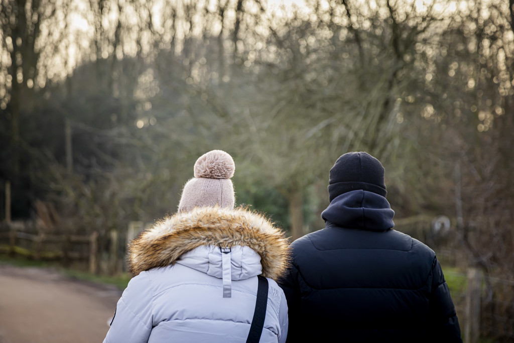 Gure dag met winterse buien, maar ook zo nu en dan een regenboog